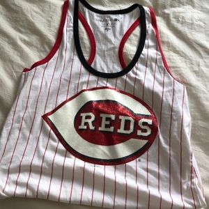 Reds baseball tank top